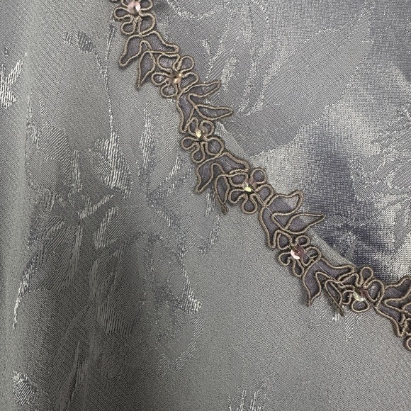 Spencer Alexis Vintage Top Size 16 Purple Floral Lace Y2K Fairy Whimsical - Picture 6 of 10